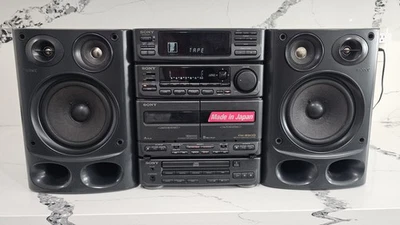 SONY Mini Hi-Fi Flagship Component System FH-B900 in immaculate condition RARE - Image 1 of 4