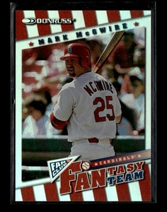 1998 Donruss #8 Mark McGwire FANtasy Team #/2000 - Picture 1 of 2