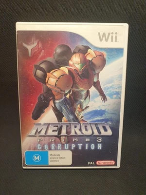 Metroid Prime 3 Corruption - Wii Game + Manual - Image 1 of 4