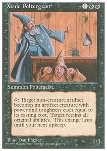 XENIC POLTERGEIST x1 mtg NM 4th Edition 1 Rare UNPLAYED - Picture 1 of 1