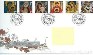 GB - FIRST DAY COVER - FDC - COMMEMS -2005- CHRISTMAS - Pmk TH - Picture 1 of 1