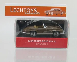 Wiking 1:87, Mercedes 300 SL Roadster schokobraun, Sondermodell Loh Collection - Bild 1 von 1