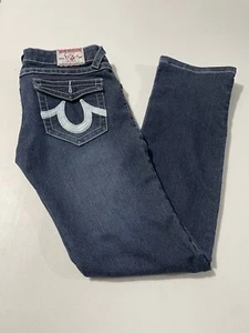 Pantalones de mezclilla rectos True Religion Joey Super T 32x32 (etiqueta 30x33) - Imagen 1 de 10