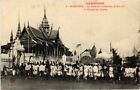 Cpa Ak Phnom Penh Fetes De La Cremation Cambodge Indochina 1346282