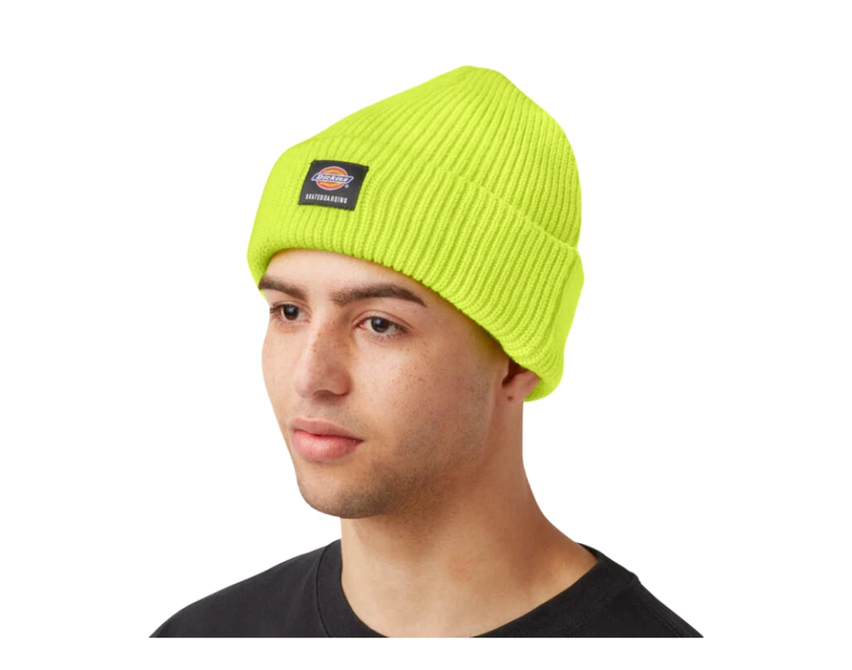 Бини с манжетами Dickies для скейтбординга неоново-желтая WHR61-EW - Изображение 1 из 1