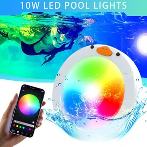 Underwater Led Pool Lights for Inground Pools Smart RGB Color Changing IP68 - Picture 1 of 8