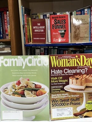 Vtg. Family Circle + Women’s Day (2) Magazines / Apr. 2006 + Nov. 2007 / Ex.Cond - Image 1 of 4