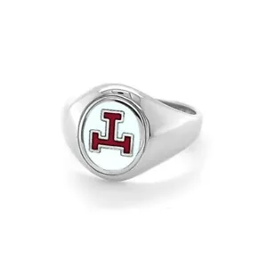 Men's Solid Silver Triple Tau Masonic Ring fixed head Finger Size P to W - Picture 1 of 2