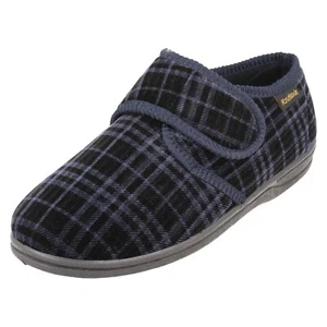 Hombre Rosebank Muy Ancho Pantuflas Dan - Imagen 1 de 10