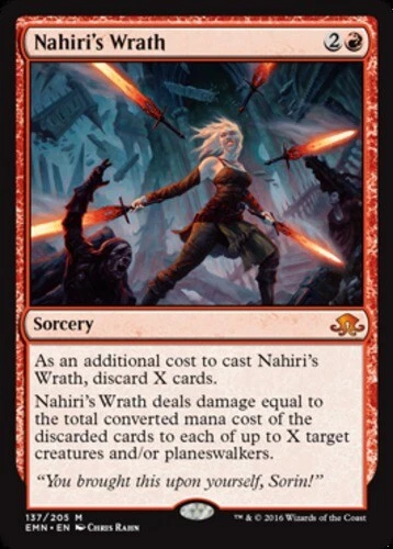 x1 Nahiri's Wrath M MTG Eldritch Moon M/NM, English - Image 1 of 1