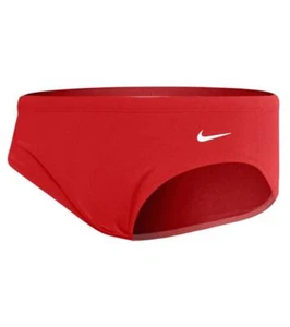Nike Swim Men's Poly Hydrastrong Solid Briefs University Red - Picture 1 of 1