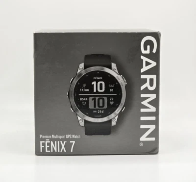 Reloj GPS multideporte premium unisex Garmin Fenix 7 - plateado (010-02540-00)  Foto 1 de 4