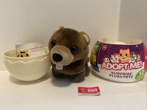 ADOPT ME! Surprise Plush Pets Series 2 Mystery Animal & Code Beaver - Picture 1 of 1