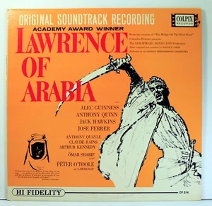 Lawrence of Arabia Soundtrack LP [Colpix CP514] MONO - Picture 1 of 5