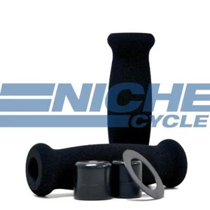 120mm Foam Motorcycle Highway Cruiser Barrel Grips 7/8" - Picture 1 of 1