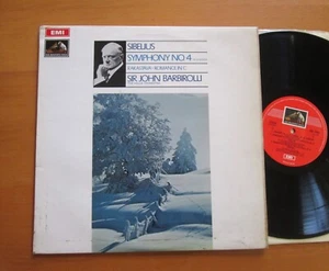 ASD 2494 ED1 Sibelius Symphony no. 4 Sir John Barbirolli EMI Stereo 1st C/Stamp - Picture 1 of 6