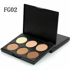 6 Colors Makeup Face Contour Powder Concealer Bronzer New Highlighter-Palet O4D5