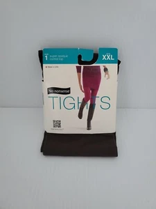 No Nonsense Super Opaque Tights Control Top Espresso Size XXL 1 Pair Base Layer - Picture 1 of 5