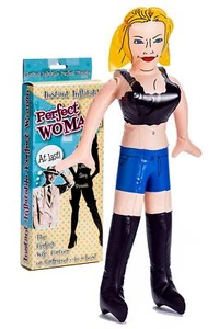 PERFECT WOMAN INFLATABLE DOLL - Instant Girlfriend Blow Up - Gag Joke Toy Gift - Picture 1 of 14