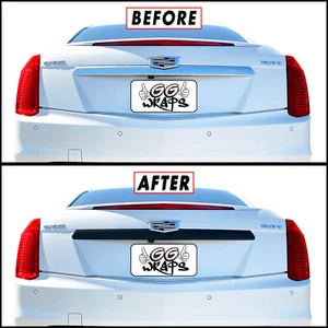 Superposición de apagón de eliminación de cromo para Cadillac CTS 2015-19 sedán borde trasero maletero - Imagen 1 de 6