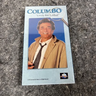 NEW/SEALED COLUMBO, LOVELY BUT LETHAL VHS, STARRING PETER FALK - Image 1 of 4