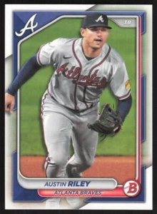 2024 Bowman #58 Austin Riley Atlanta Braves - Picture 1 of 2