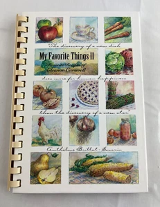 My Favorite Things II, Recipes by Eleanor Carswell, 2002 Spiralbound Cookbook - Picture 1 of 8
