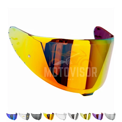 Visiera per Shoei Z8 Rossa Compatibile NXR2 X-15 CWR-F2 Pinlock Ready - Immagine 1 di 4