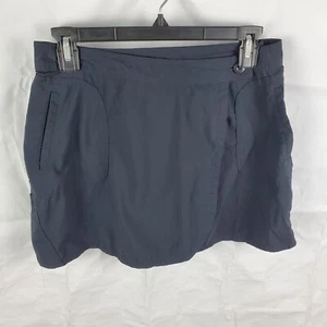Patagonia Skirt Women's 2 Black Solimar Skort Lined Active Athletic 58685 - Picture 1 of 8