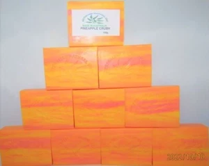 OZZY MADE NATURAL PINEAPPLE CRUSH BARS 24 x 100g FREE POSTAGE FREE POST - Picture 1 of 4