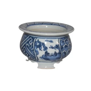 Vase Bonsai tree H2.5 in Chinese New Kutani yaki ware Japanese Porcelain Ikebana - Picture 1 of 1