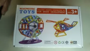 Dreambuilder Toys Magnetic Tiles Set STEM Building Block Alphabet Numbers - Picture 1 of 1
