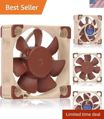 Quiet Fan 40x10mm 12V 3-Pin Cooling Fan for Computers NAS DVRs Routers - Image 1 of 4