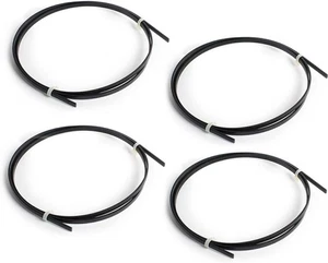 StewMac Black ABS Plastic Binding, 65 Inches (1651mm) long by .090" x .250"... - Picture 1 of 4