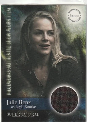 Tarjeta Layla Supernatural Temporada 1 Julie Benz PW-9 Pieceworks Foto 1 de 2