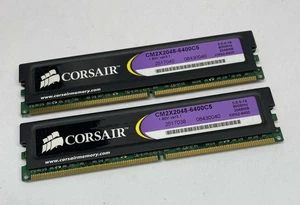 4GB (2 x 2GB) Corsair XMS2 CM2X2048-6400C5 PC2-6400U 800MHz DDR2 Desktop Memory - Picture 1 of 4