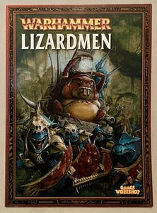 Warhammer Fantasy Lizardmen Army Book Vintage 2003 Excellent Condition OOP - Picture 1 of 4