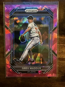 Panini Prizm 2023 - Greg Maddux #287 Pink Ice Prizm - Foto 1 di 4