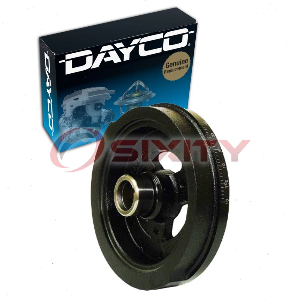 Гармонический балансировщик двигателя Dayco для цилиндрового телевизора 1979-1980 GMC G2500 6,6 л V8 - Изображение 1 из 4