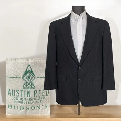 Austin Reed USA Made Sport Coat Mens 42L Multicolor Plaid Wool Two Buttons - Image 1 of 4