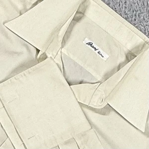 Brioni Roma Italy Made Dress Shirt 16.5/42 Long Sleeve Formal Designer Party - Picture 1 of 8