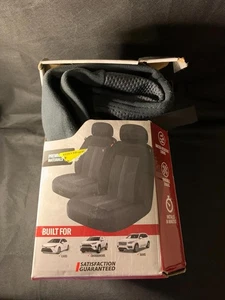 Fundas de asiento de coche Dickies originales Sorrento universales de fácil instalación gris - Imagen 1 de 6