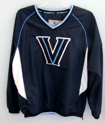 Villanova Wildcats Jacket Mens Size M Colosseum Athletics Windbreaker Pullover - Image 1 of 4