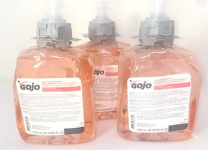 3x GOJO 5161 Luxury Foam Handwash 1250ml FMX-12 FOAMING SOAP Dispenser Refills 3 - Picture 1 of 3