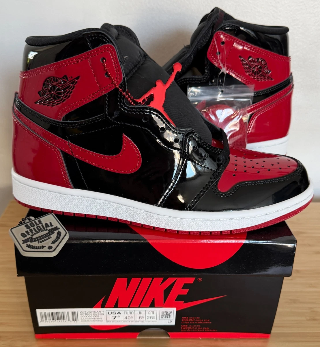 Las mejores ofertas en Jordan 1 Retro OG High Bred Toe | eBay
