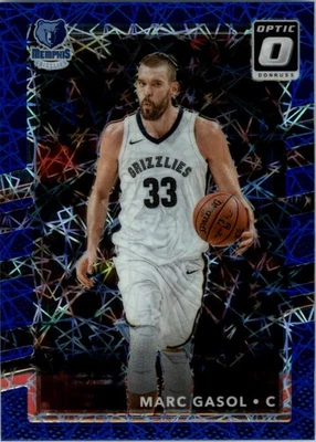Donruss Optic Blue Velocity #73 2017-18 Marc Gasol - BSK Foto 1 de 2
