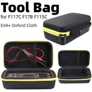 Multimeter Storage Case Waterproof Carrying Storage Bag Tool KitF117C F17B F115C - Picture 1 of 10