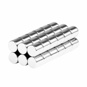 1/4 x 1/4 Inch Neodymium Rare Earth Cylinder Magnets N52 (36 Pack) - Picture 1 of 2