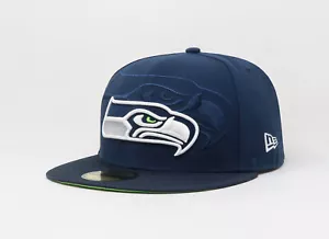 New Era 59Fifty Men Women Cap Seattle Seahawks On Field Sideline Fitted Team Hat - Picture 1 of 5