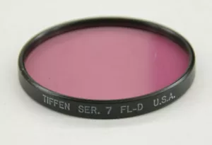 Tiffen - Ser 7 FL-D Purple Lens Filter - Fair Glass - Used - W548 - Bild 1 von 2